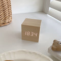 Wood O'clock Bamboo Digital Desk Clock