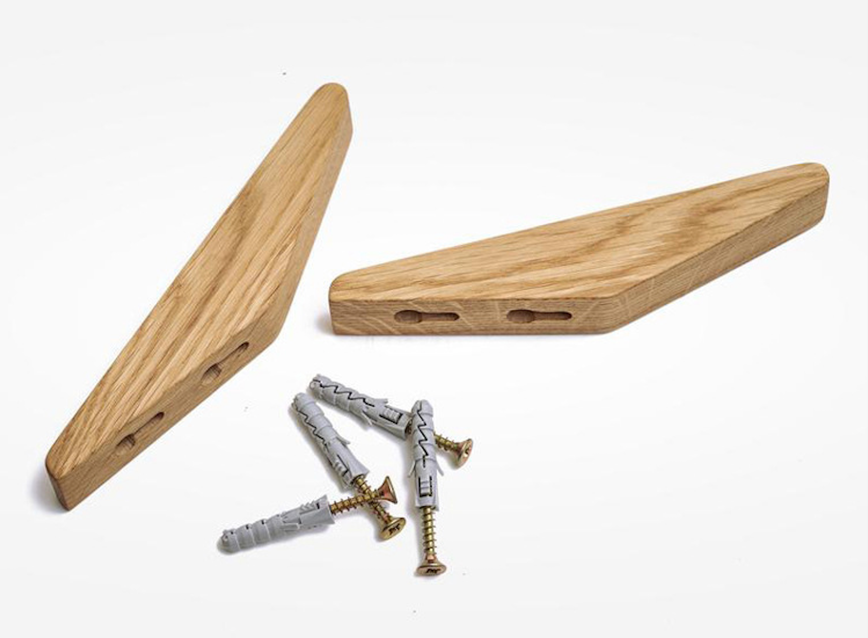 Wooden Decorative Hook 2 Piece Set