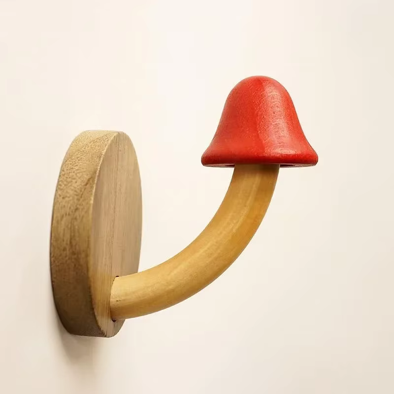 Mushroom Grove Wall Hooks – Set of 4