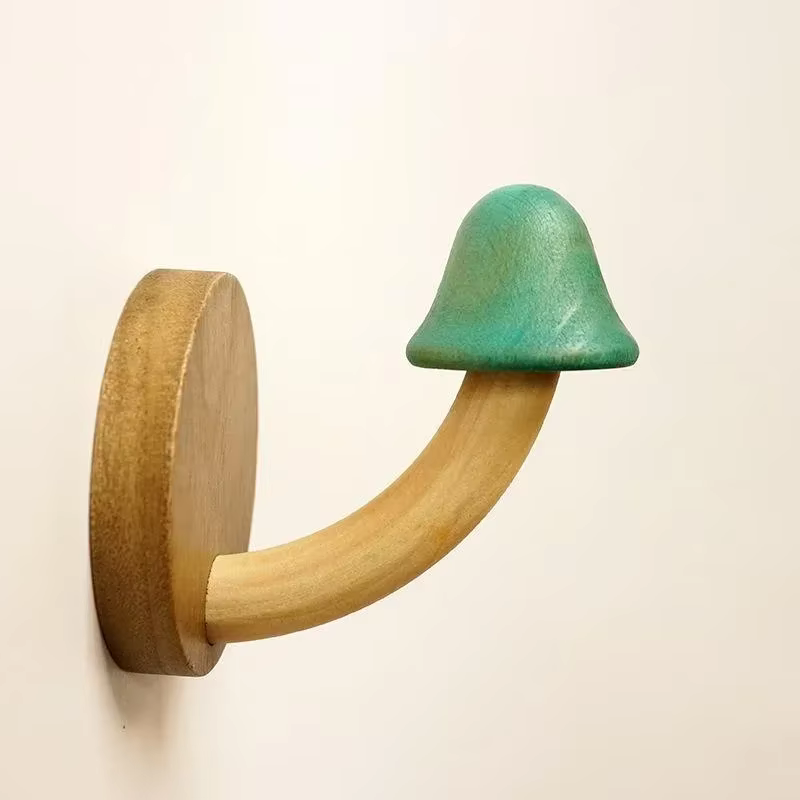 Mushroom Grove Wall Hooks – Set of 4