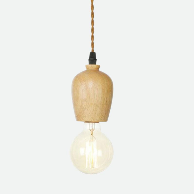 Woodie Single Pendant Light Socket