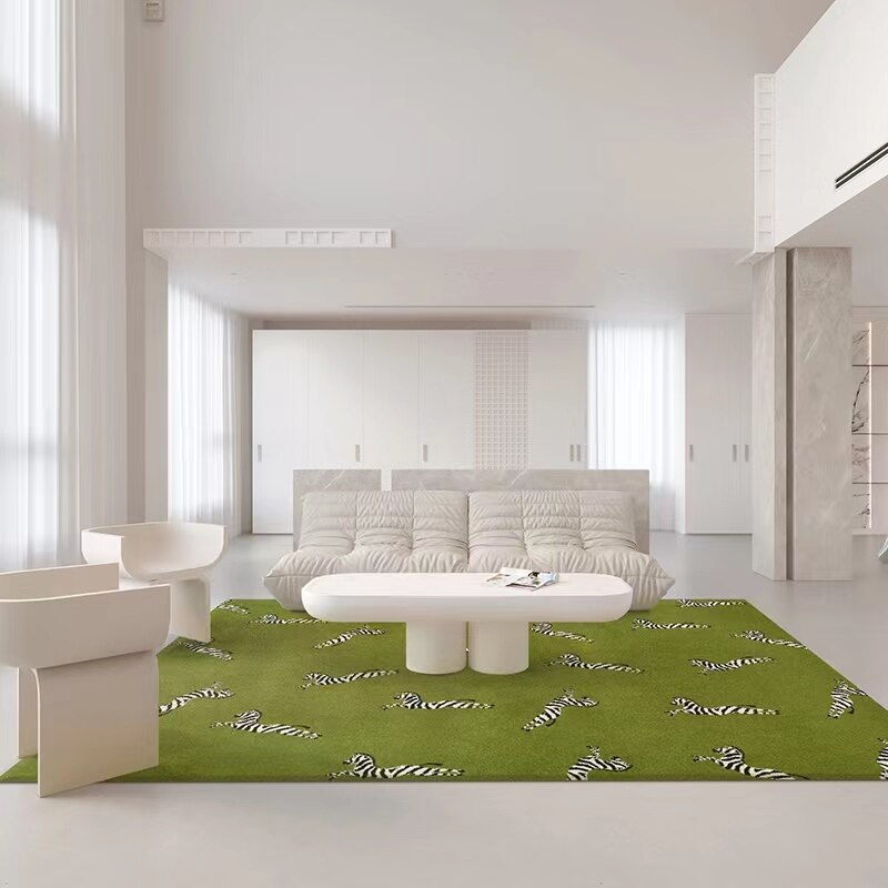 Zebra Pattern Rug