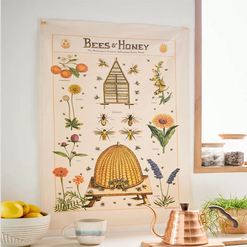 Save The Bees Tapestry