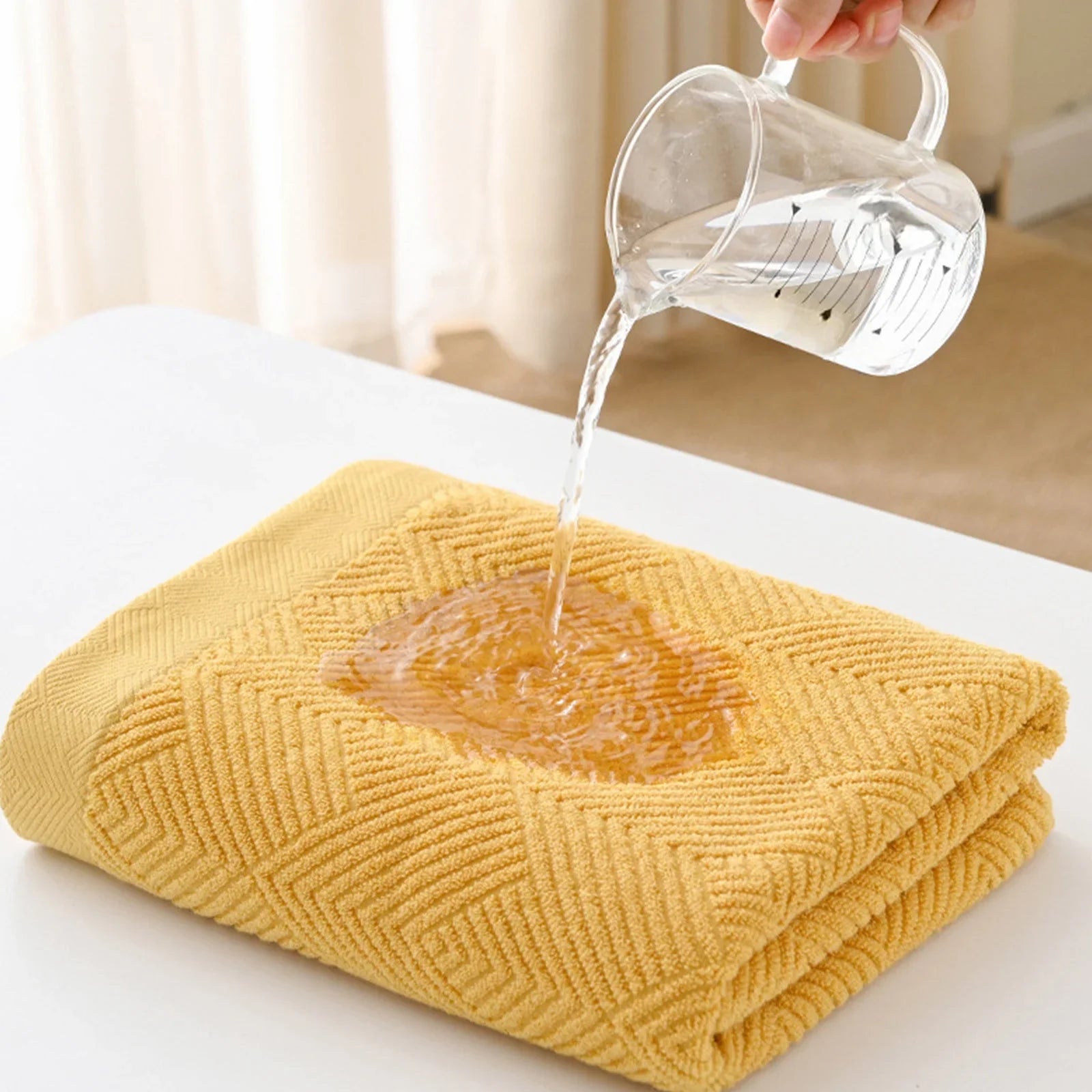 100% Cotton Bath Towel Set 3-Piece