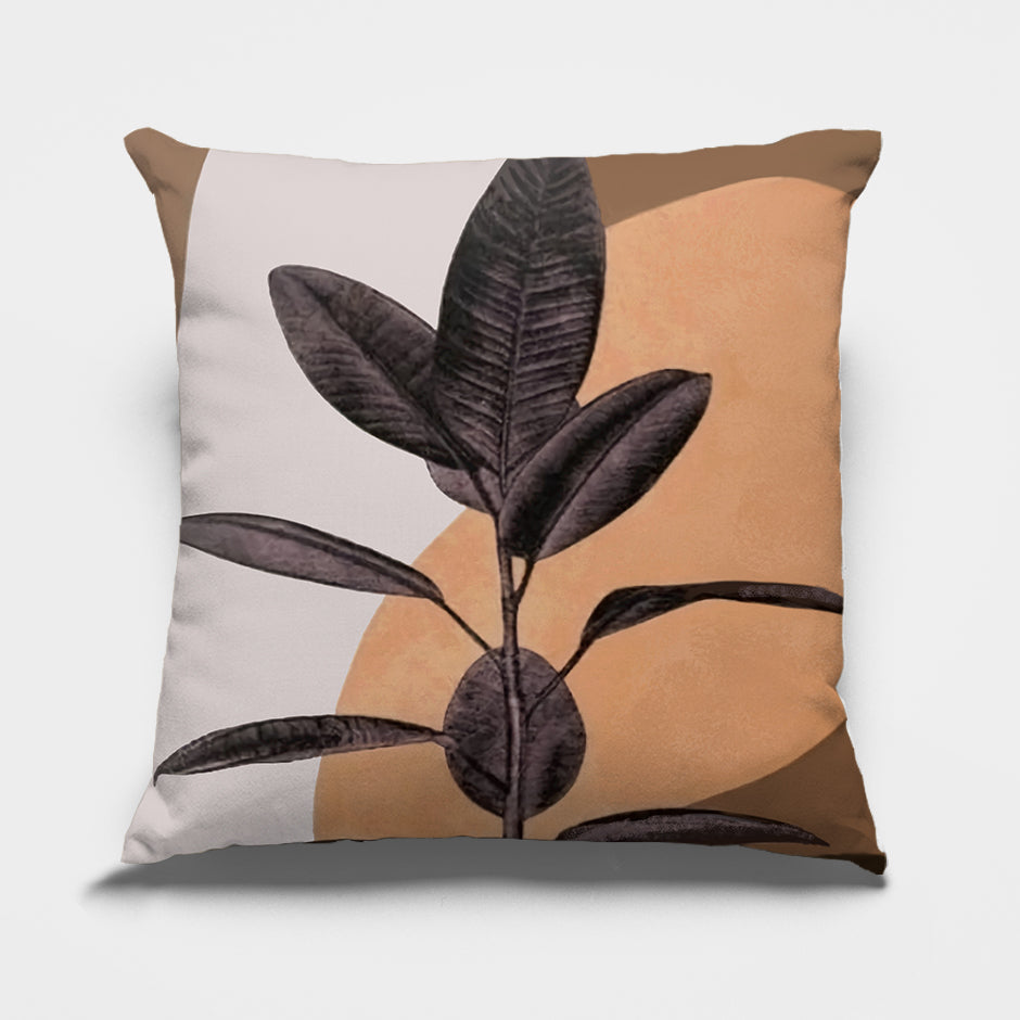 Abstract Cushion Covers Obsidian