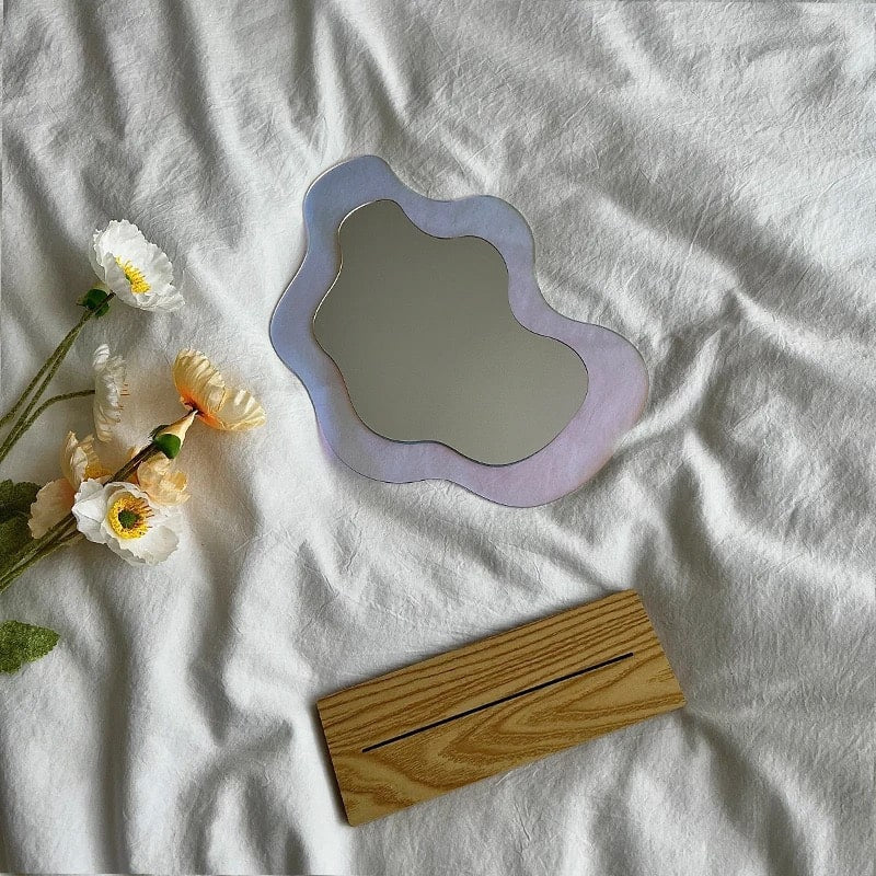 Iridescent Acrylic Abstract Mirror
