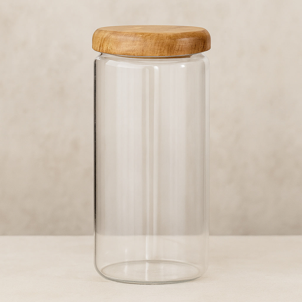 Glass Kitchen Storage Jar Set Extra Large