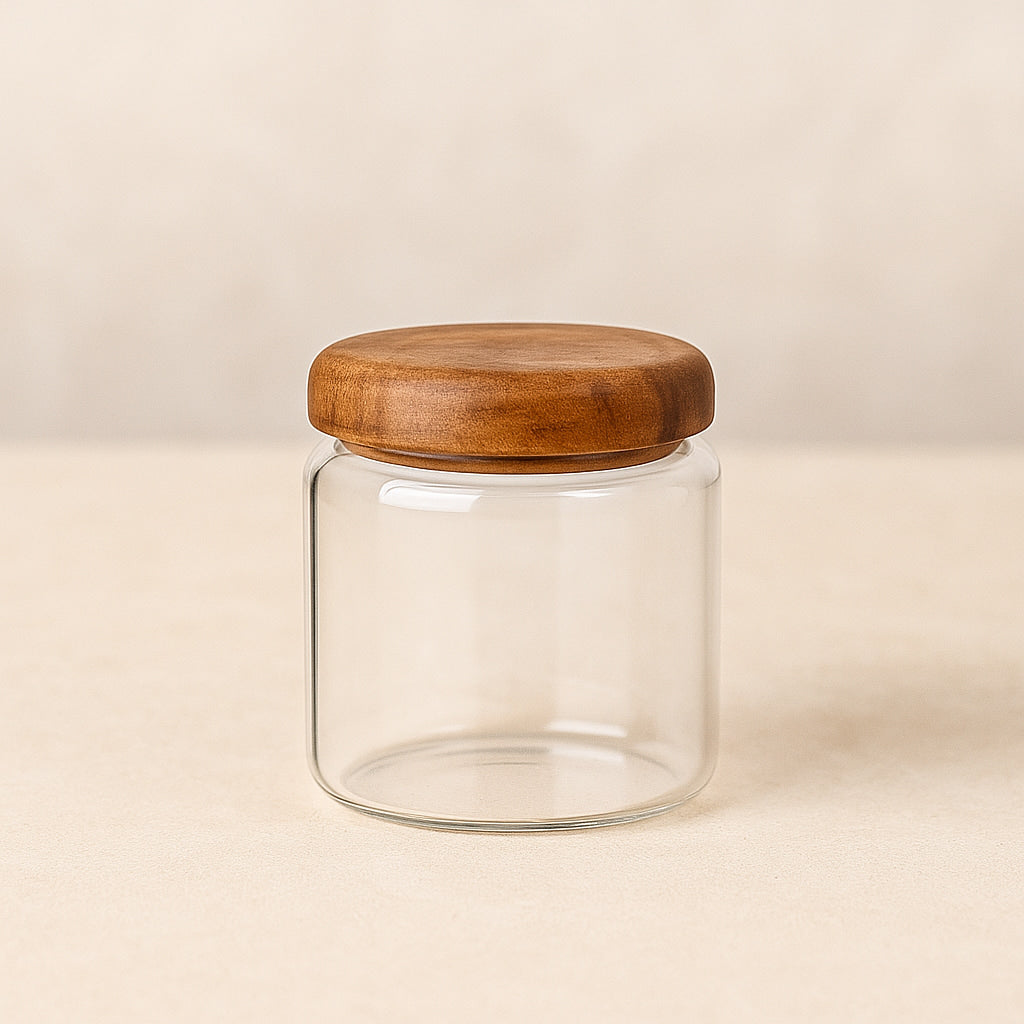 Glass Kitchen Storage Jar Set