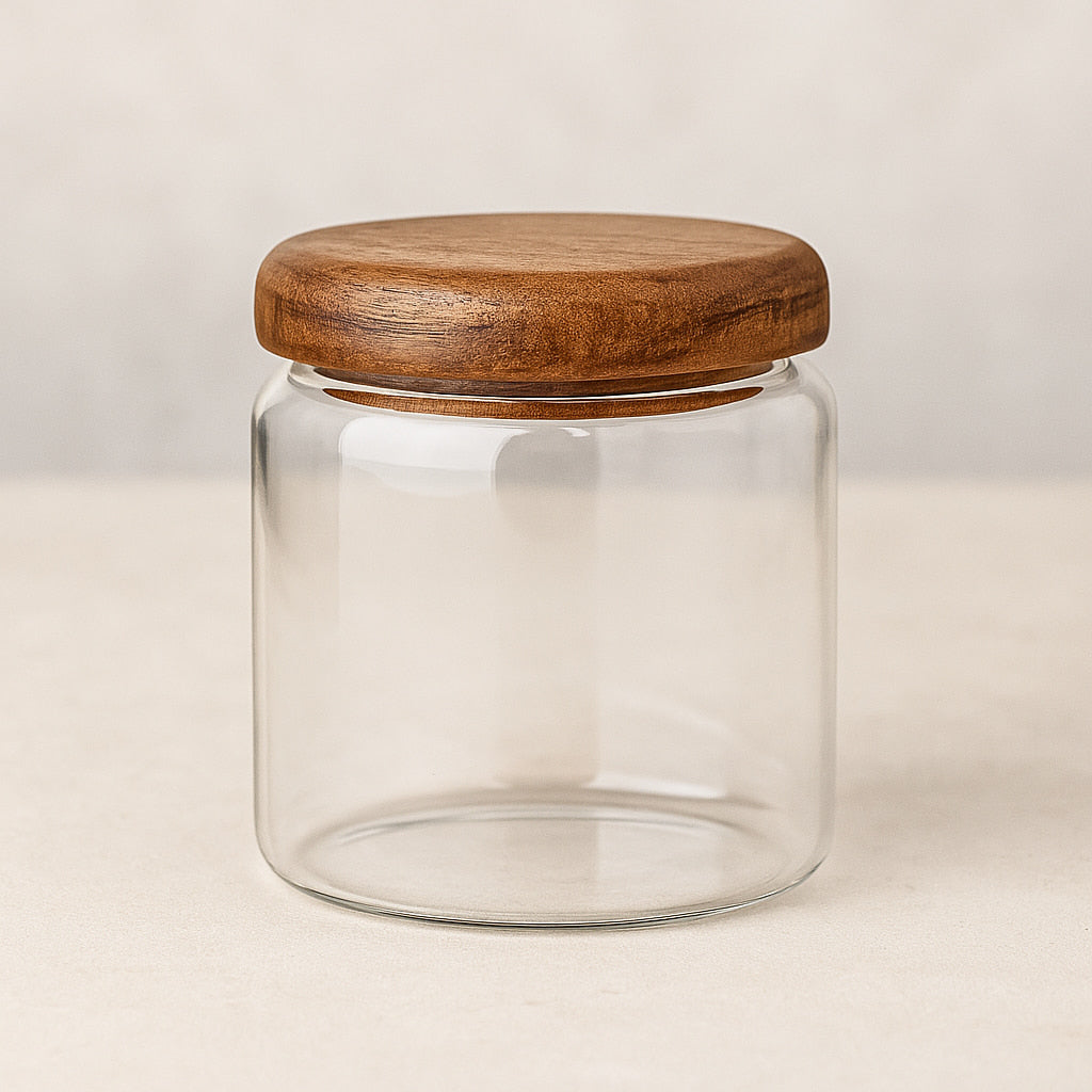 Glass Kitchen Storage Jar Set Medium