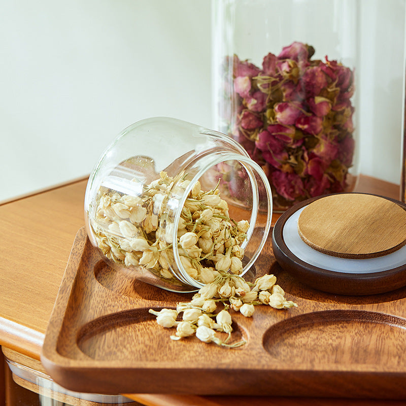 Glass Kitchen Storage Jar Set