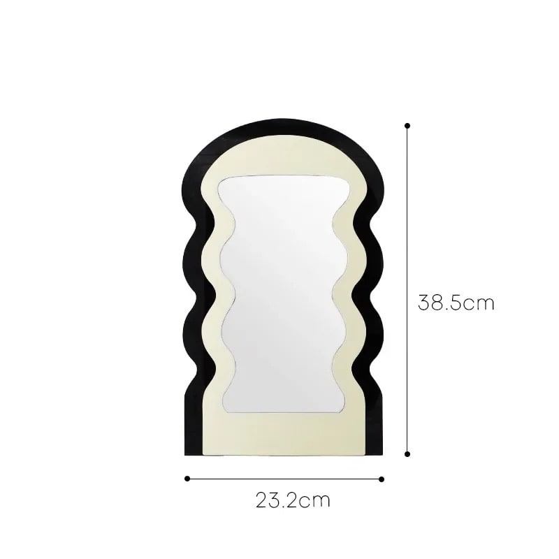 Wavy Table Mirror