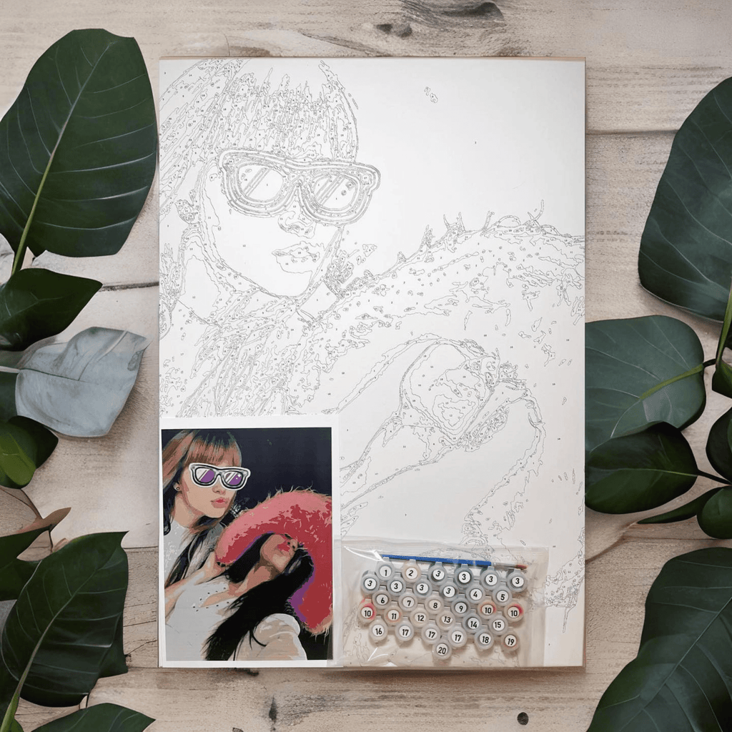 Personalized Custom Paint by Number Kit