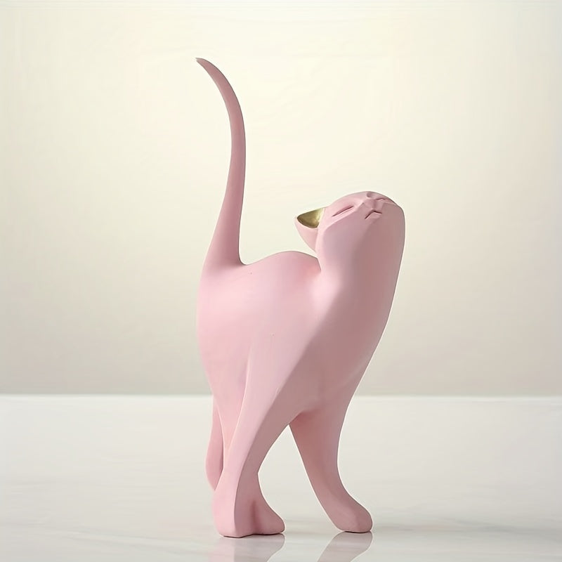 Nordic Whiskers™ - Home Décor Cat Pink Tail