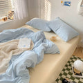 Pastel Blue & Cream Duvet Cover Set