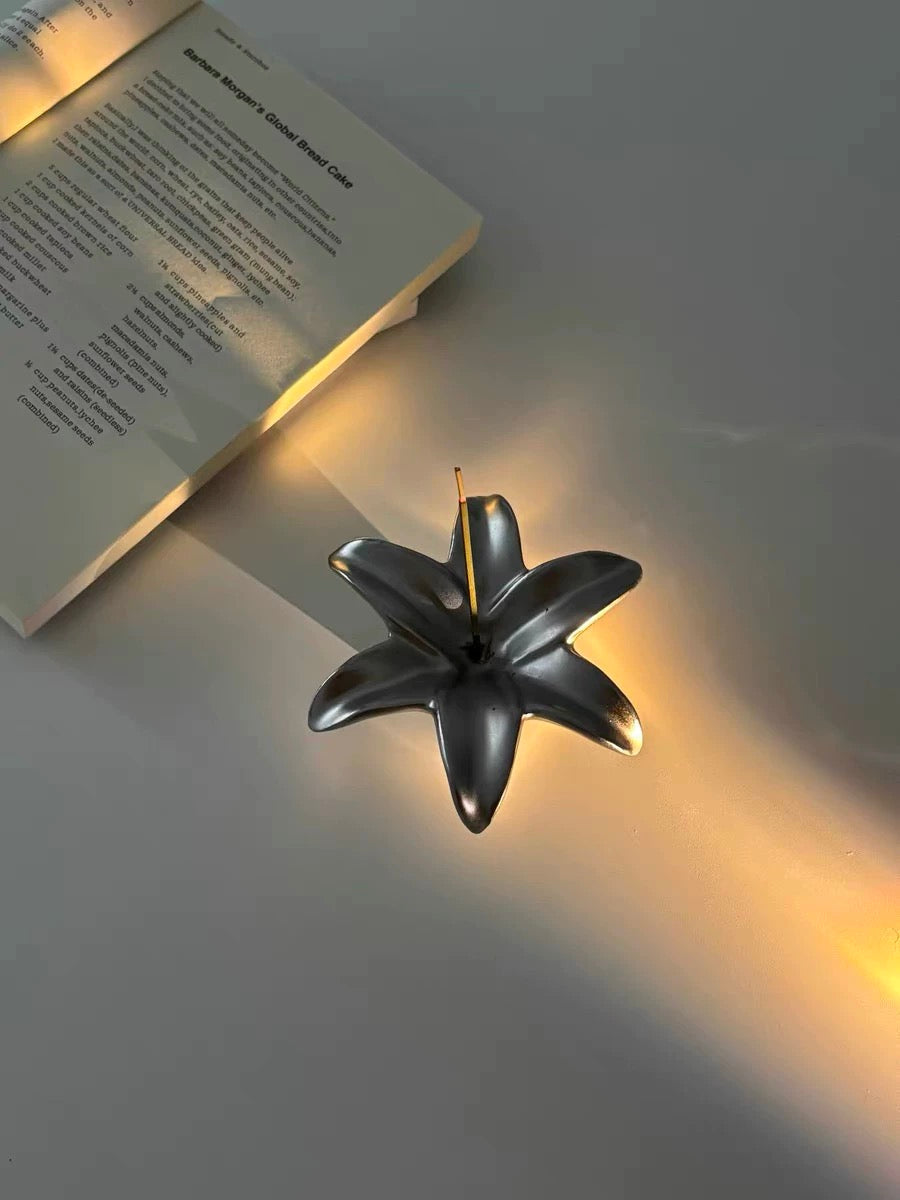 Flower Ceramic Incense Holder