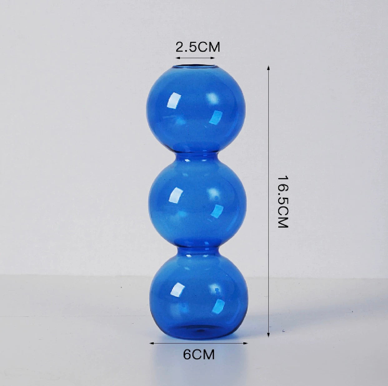 Blue Candle Holder Vase Y