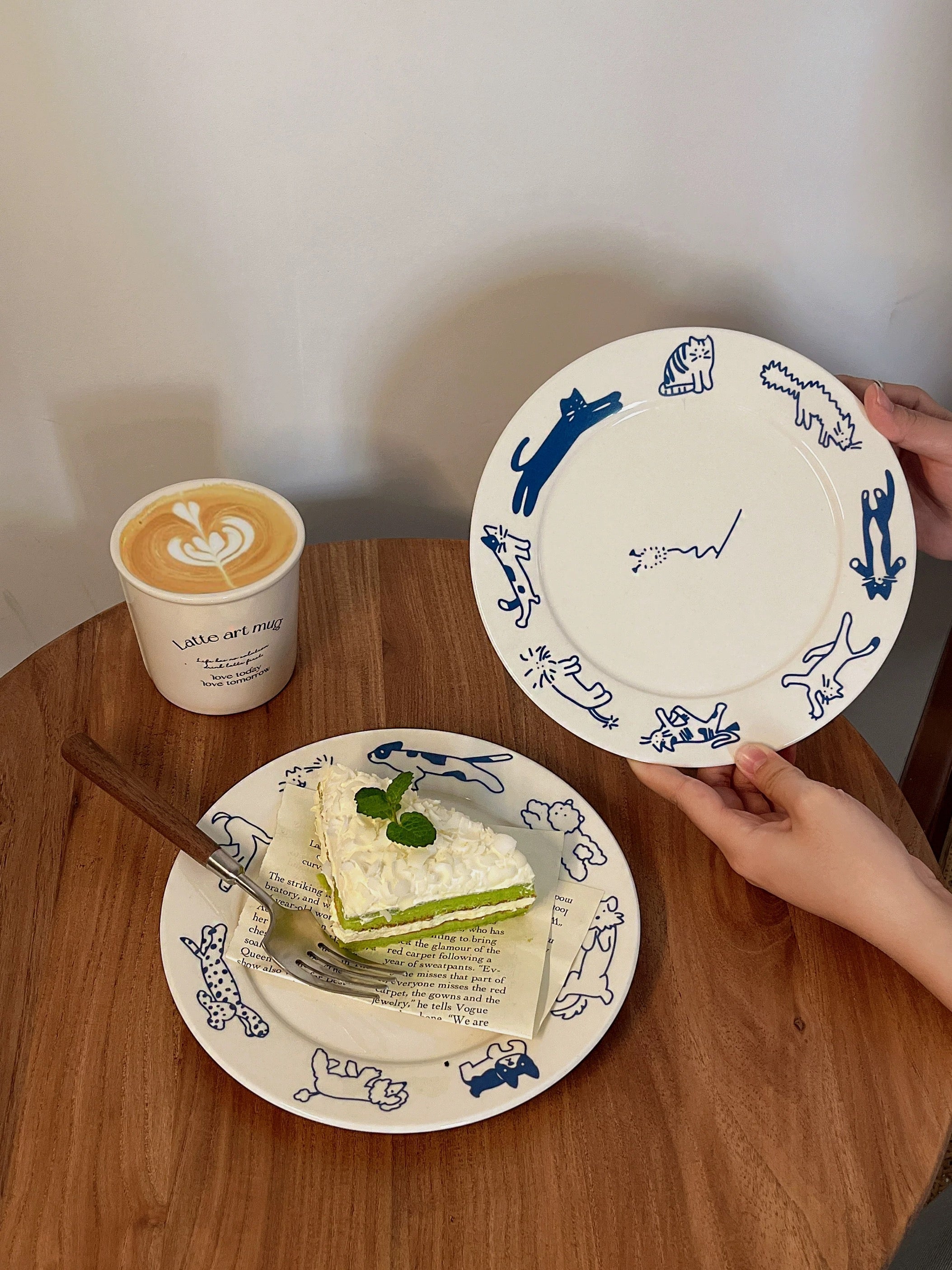 Korean Vintage Ceramic Plate