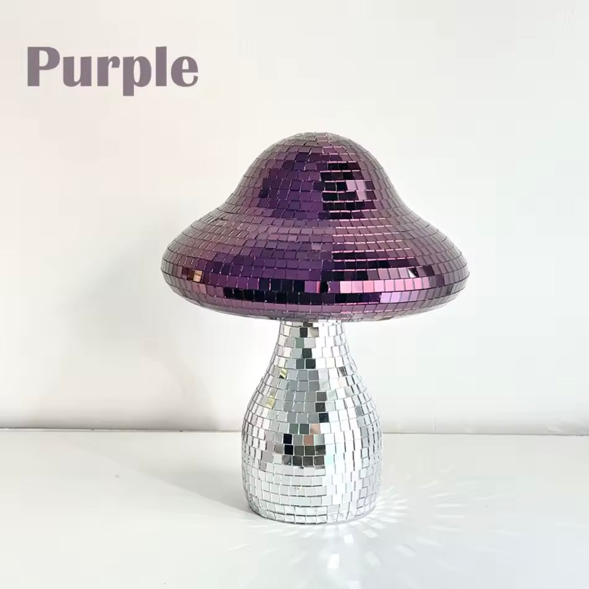 Dreamy Disco Mushroom Ball Purple