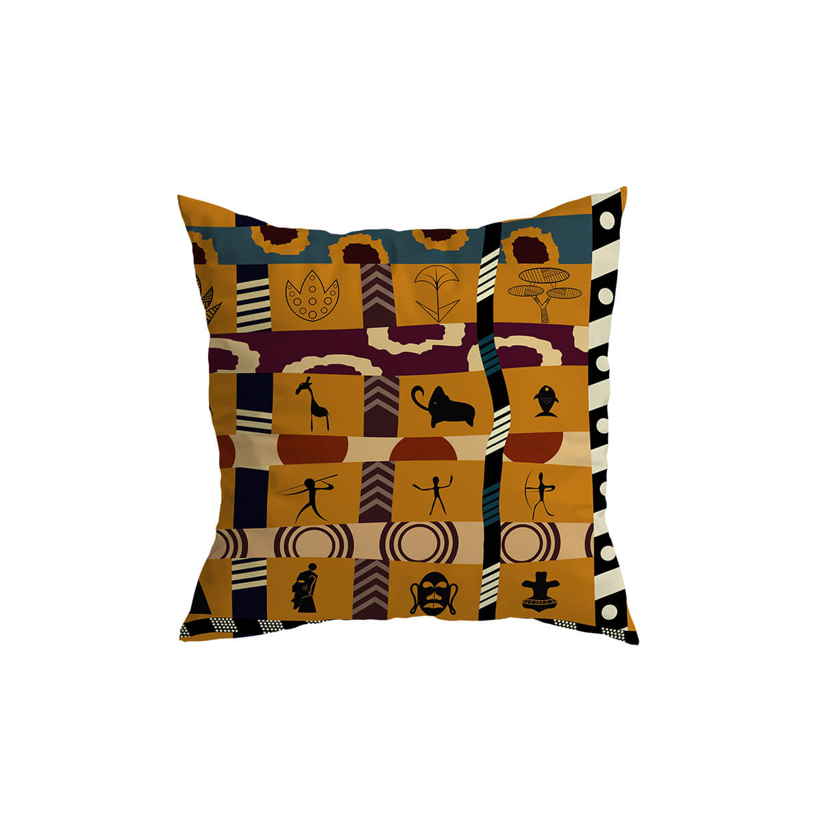 African Pattern Cushion Covers Kin-Group
