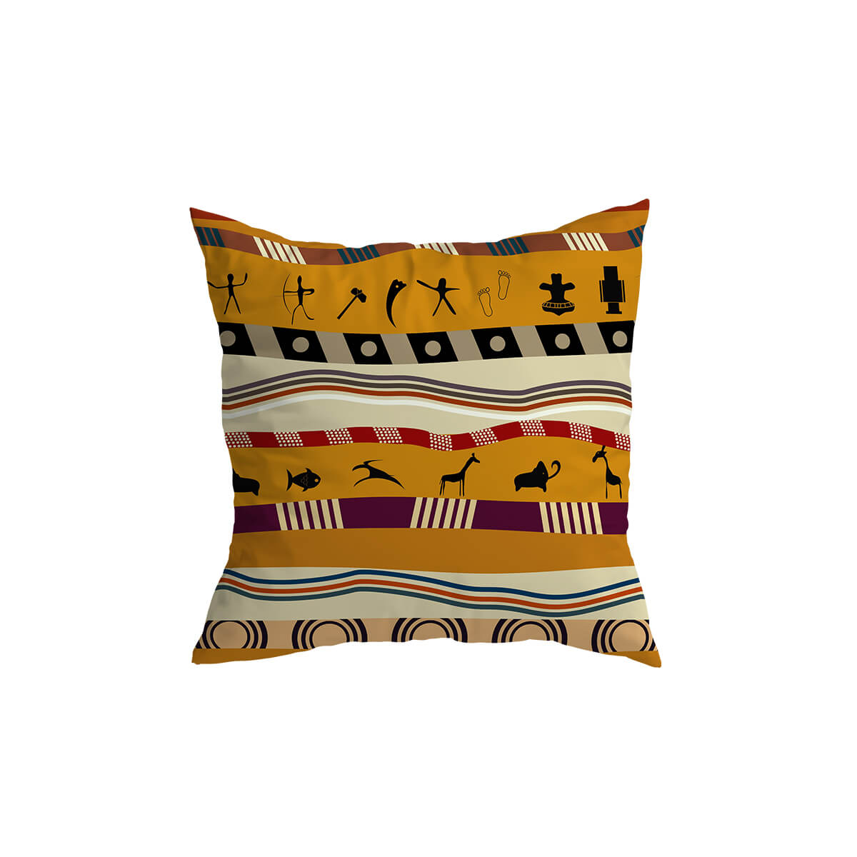 African Pattern Cushion Covers Chiefdom