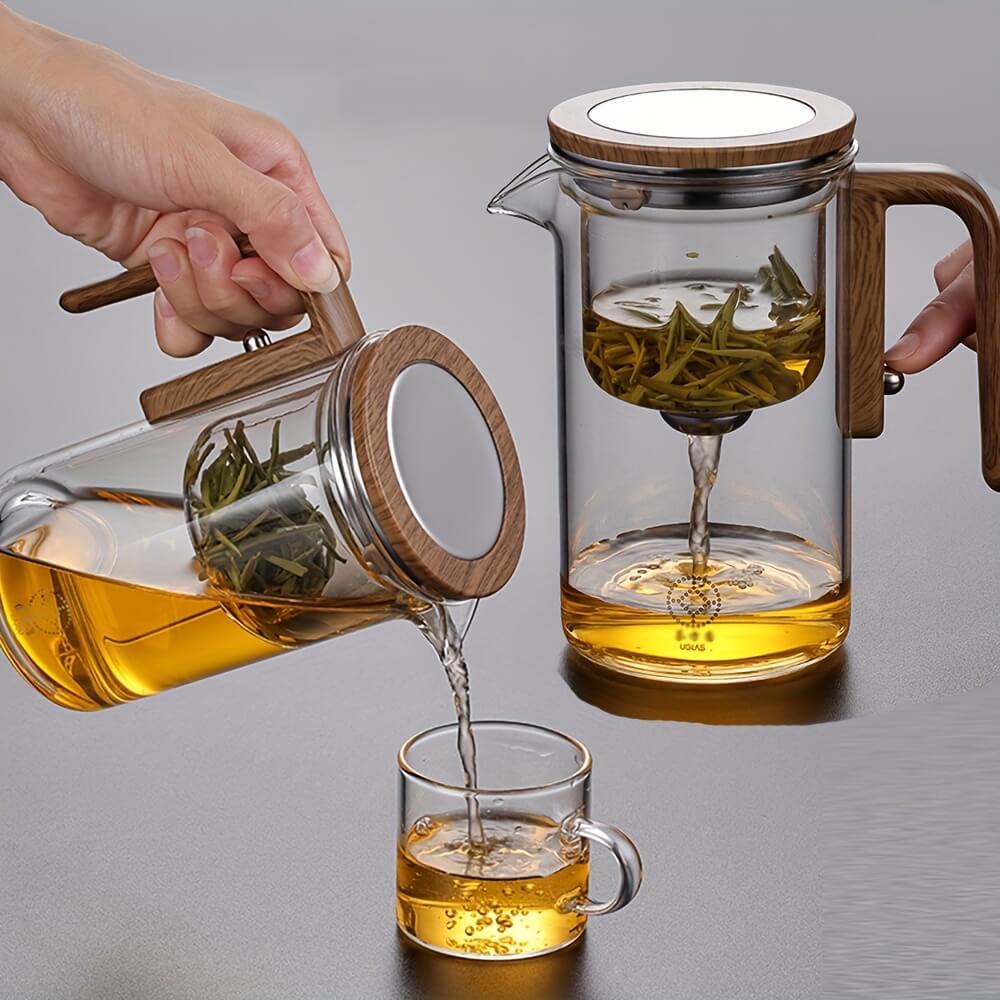 Ecoinfuse Glass Magnetic Tea Pot