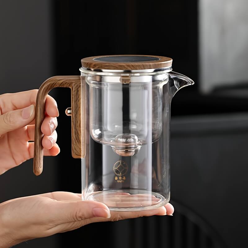 Ecoinfuse Glass Magnetic Tea Pot