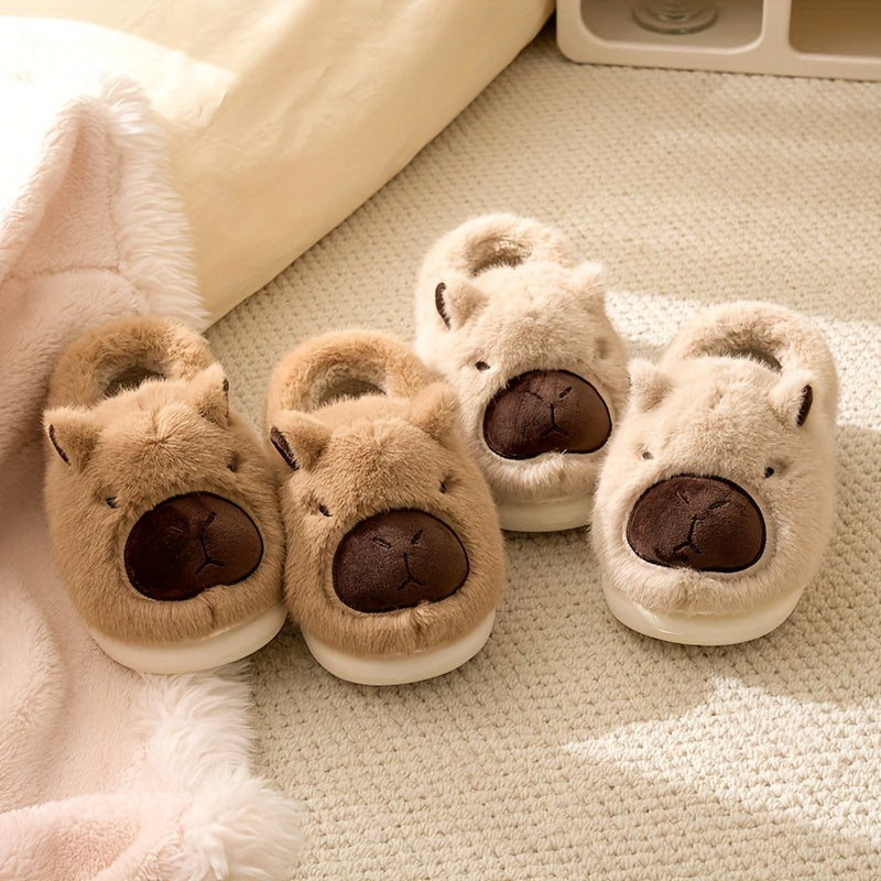 Women Cozy Capybara Slippers