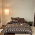 Alpine Fair Isle Cotton Jersey Bedding Set