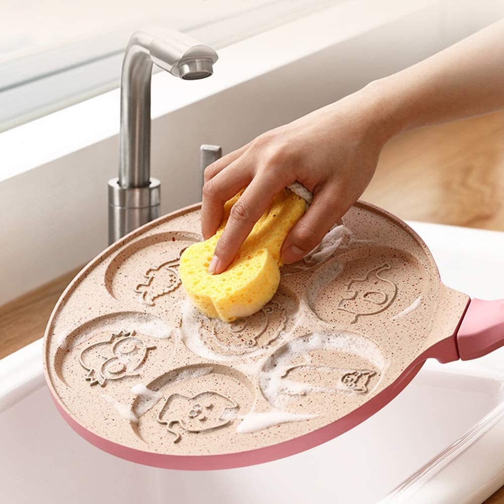 Pancake Pan with Animal Shapes