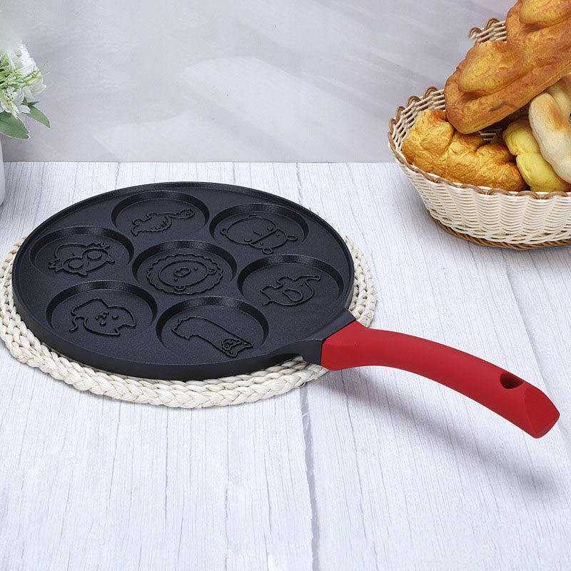 Pancake Pan with Animal Shapes