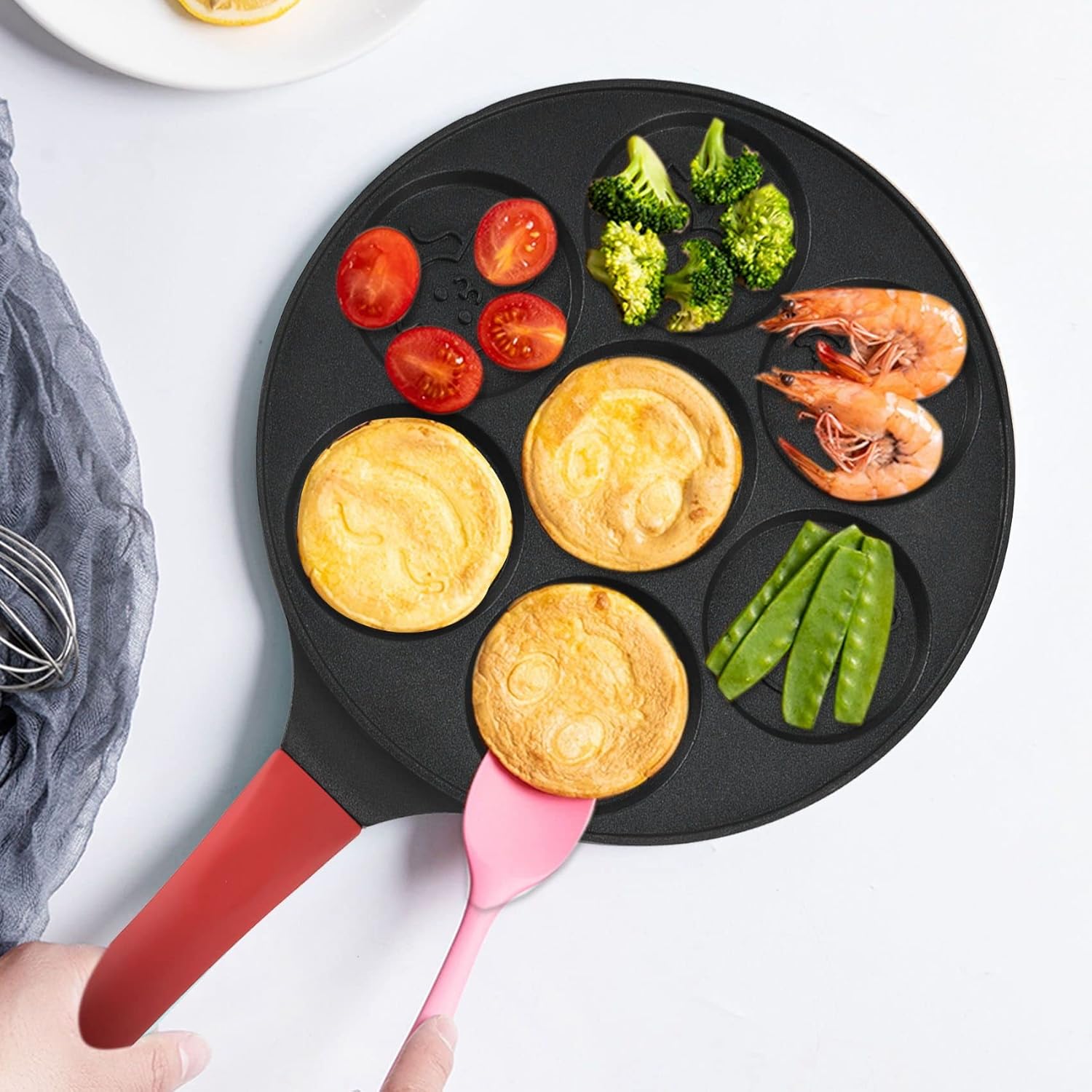 Pancake Pan with Animal Shapes