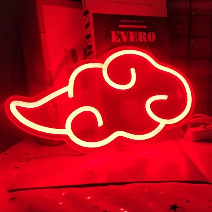 Red Cloud Neon Sign