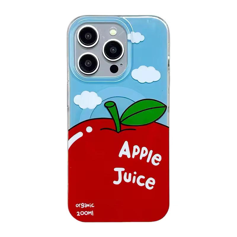 Apple Juice iPhone Case with Griptok Only Case