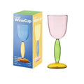 Colored Borosilicate Wine Glasses