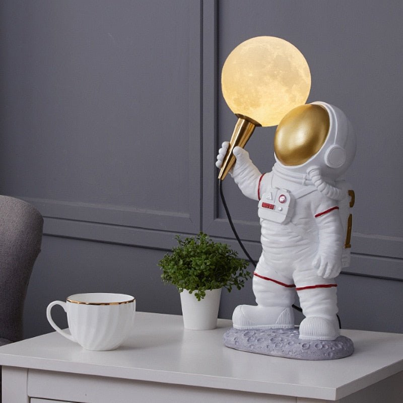 Astronaut Lamp Standing Astronaut