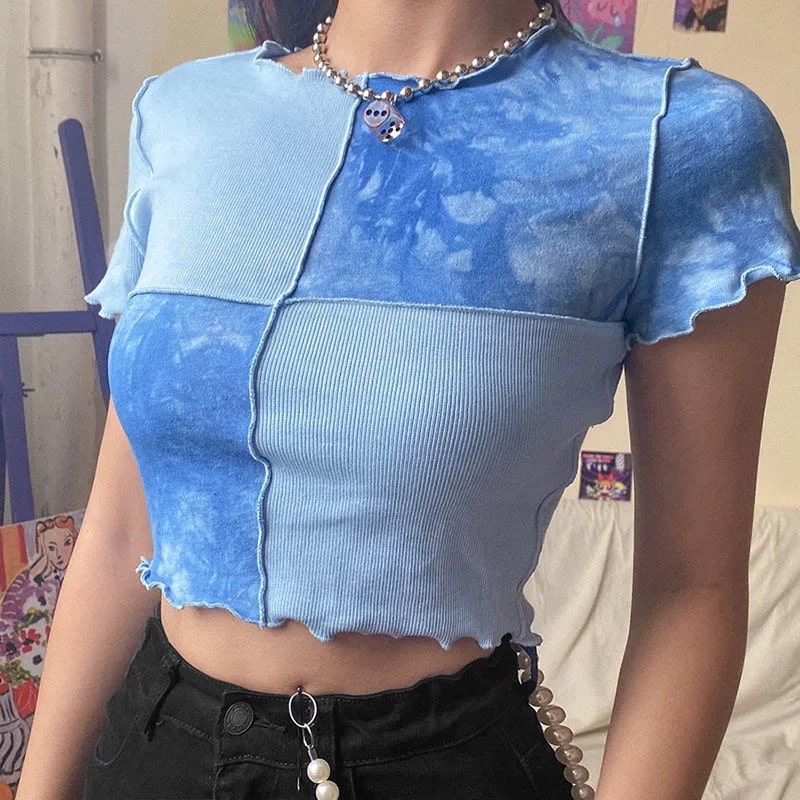 Tie Dye Crop Top