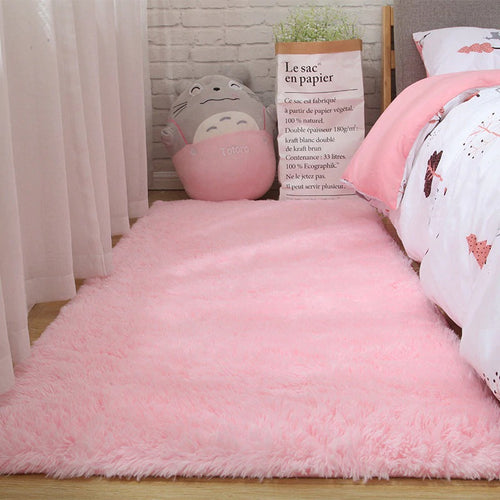 Aesthetic Room Rug Pink