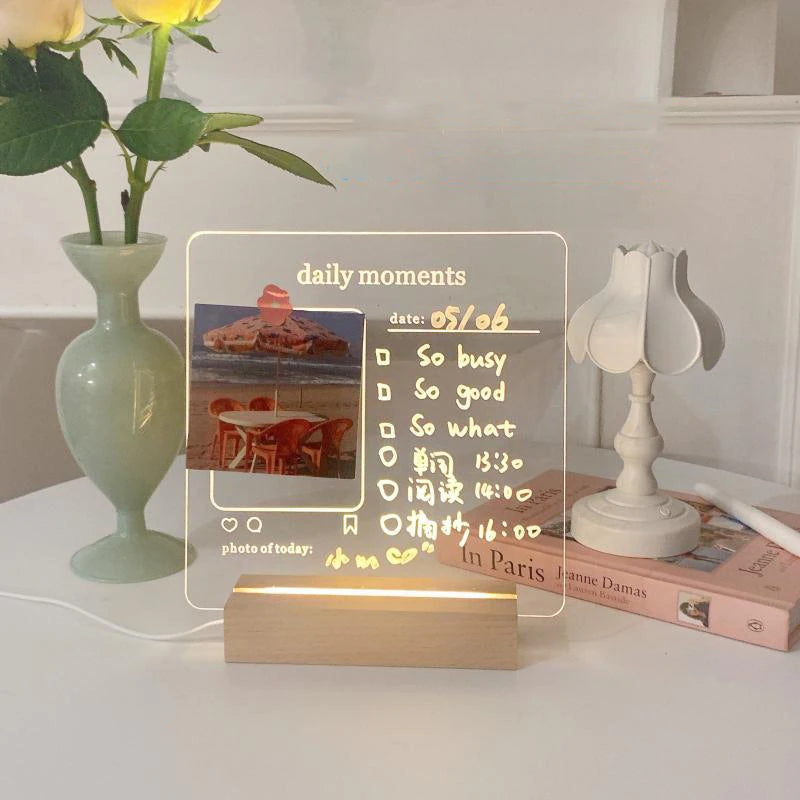 Aesthetic Notice Board Daily Moments
