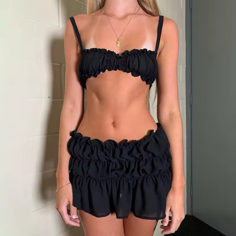 Balletcore Coquette Set Black