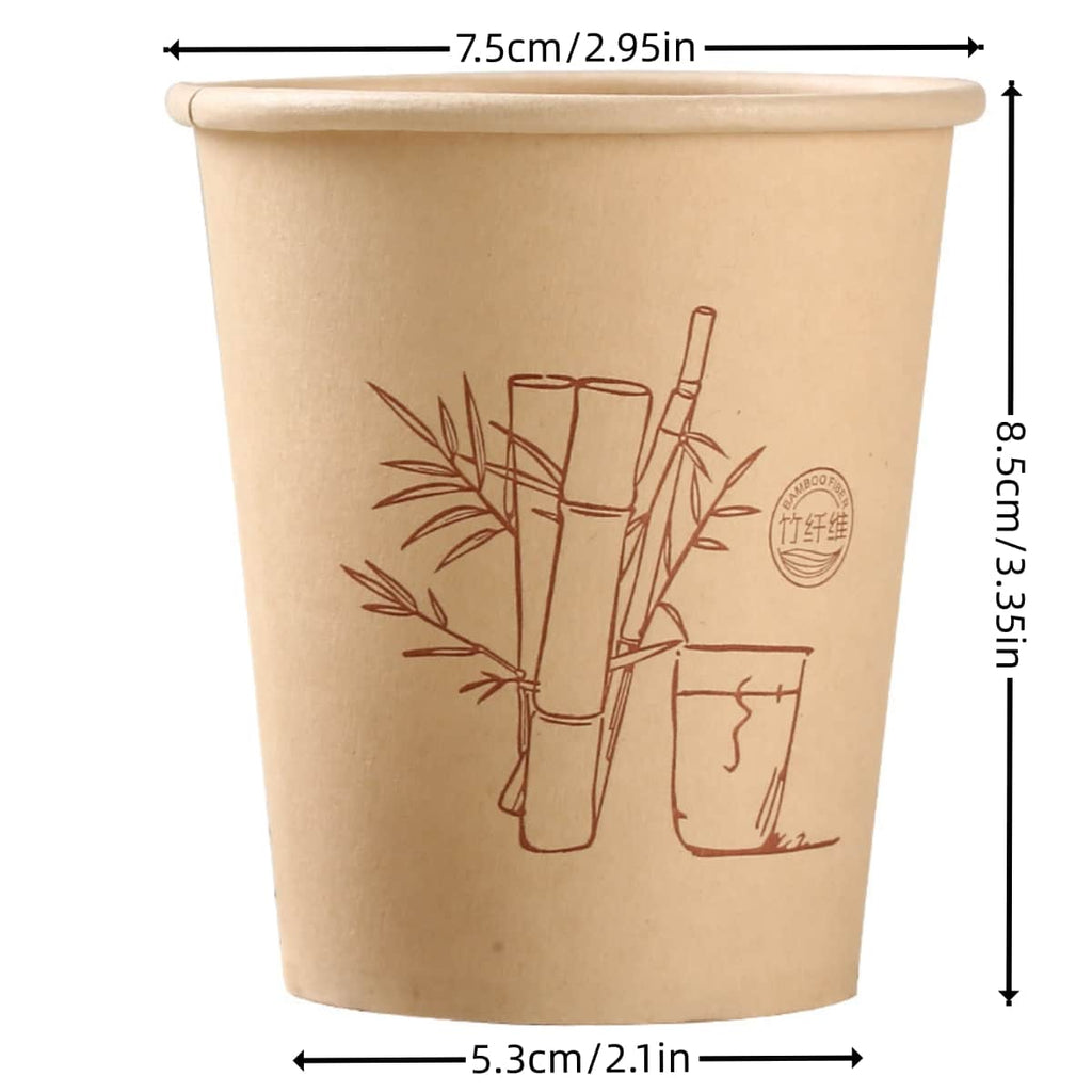 Eco-Friendly Bamboo Fiber Paper Cups