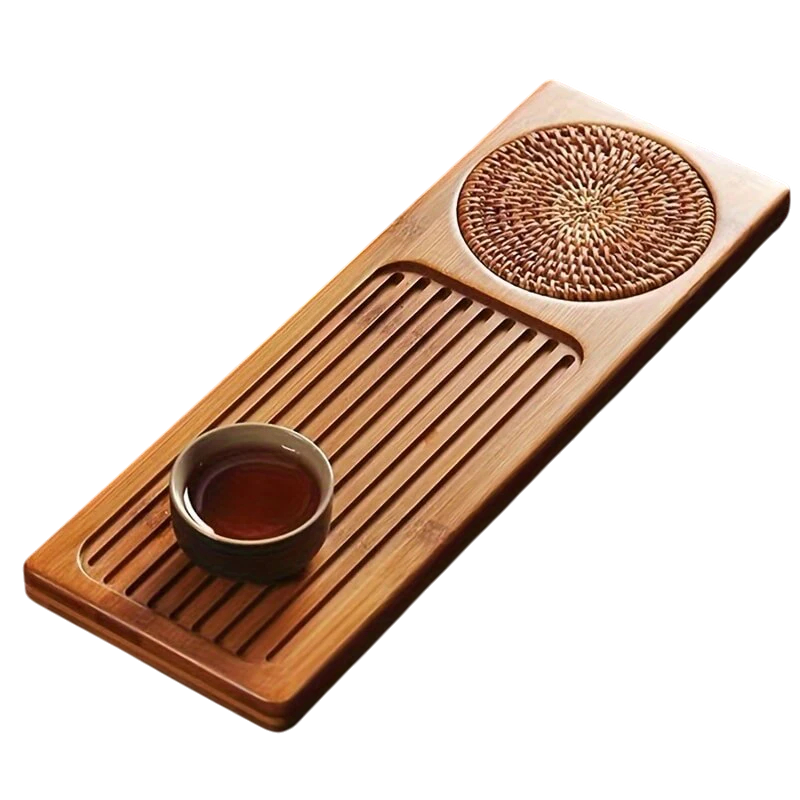 Bamboo Tea Tray – Gongfu Style Ritual Board