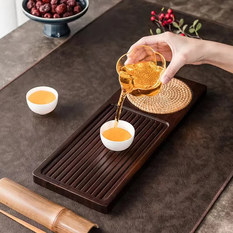 Bamboo Tea Tray – Gongfu Style Ritual Board