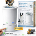 PawLuxe™ Pro — Electric Paw Cleaner & Massager