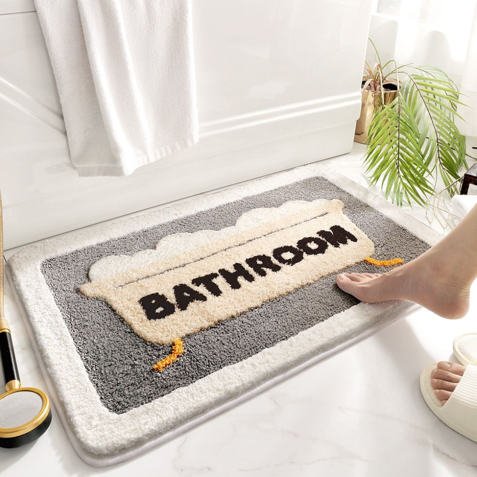 Colorful Bath Mats - Absorbent & Plush Bathroom 20"x31"