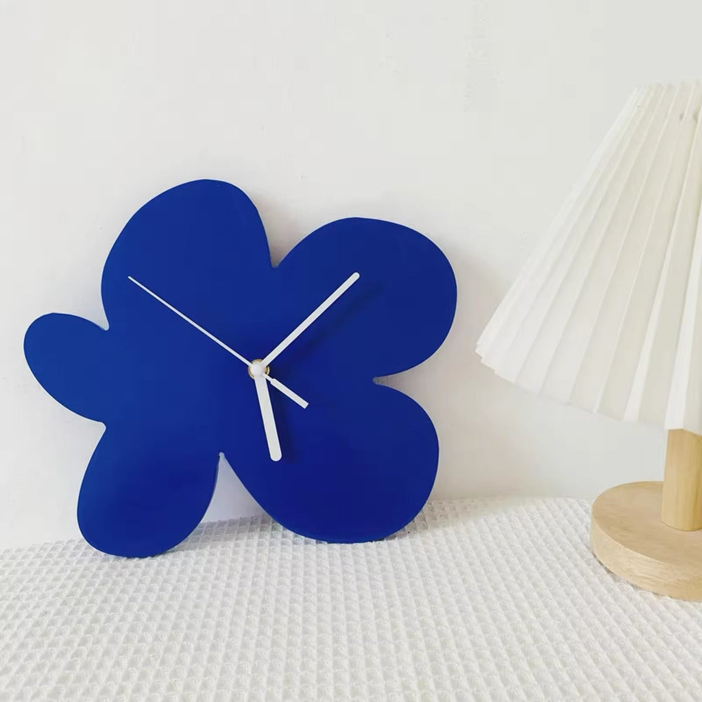 Nordic Wall Flower Clock