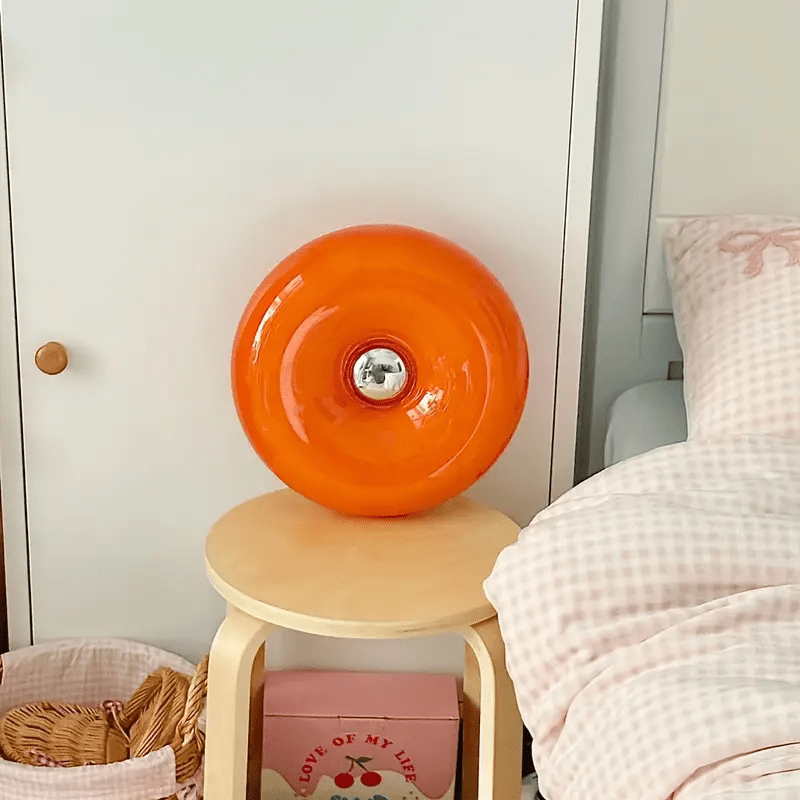 Vintage Donut Bauhaus Lamp