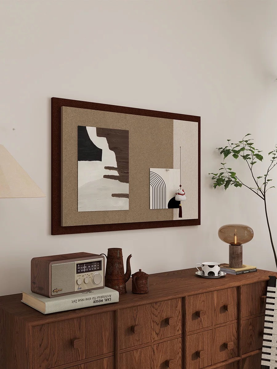 Bauhaus Color Block Pin Board