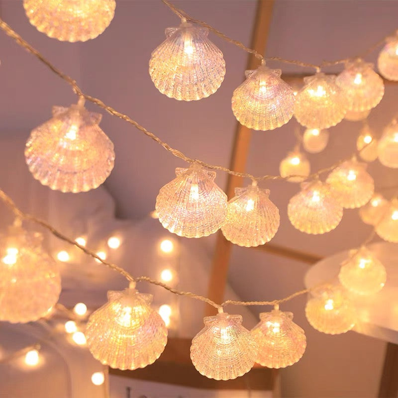 Seashell & Starfish LED String Lights