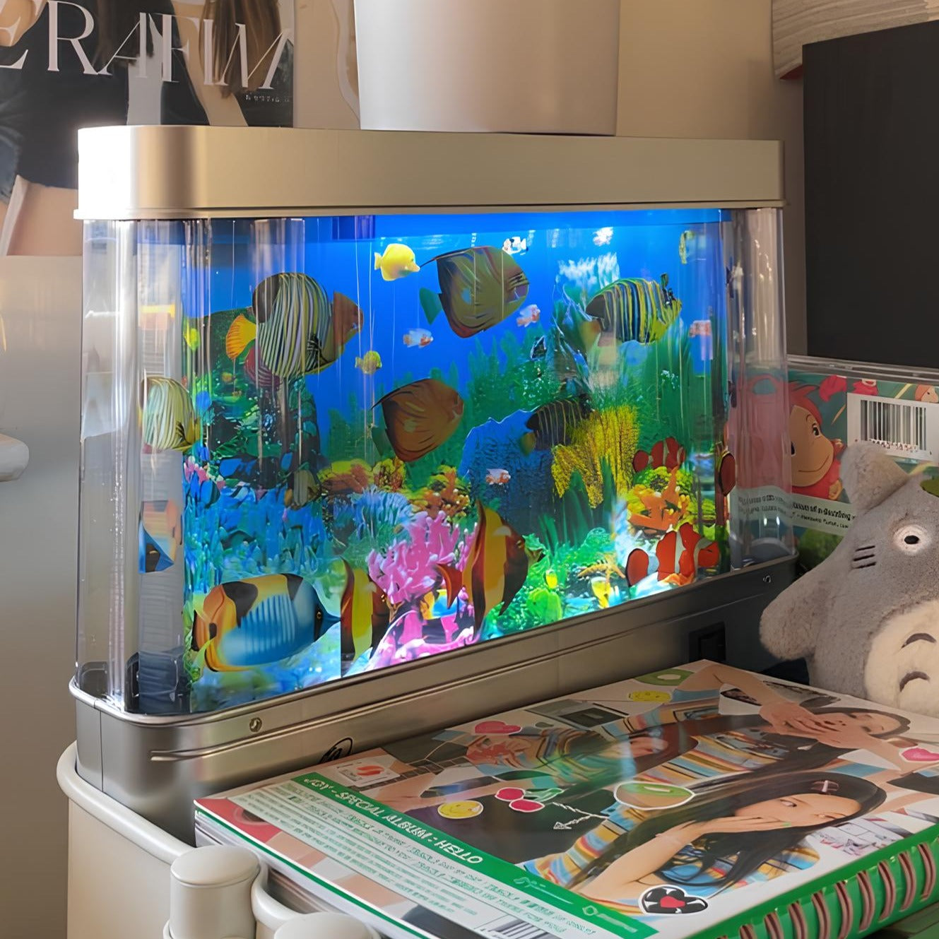 Retro Aquarium Lamp