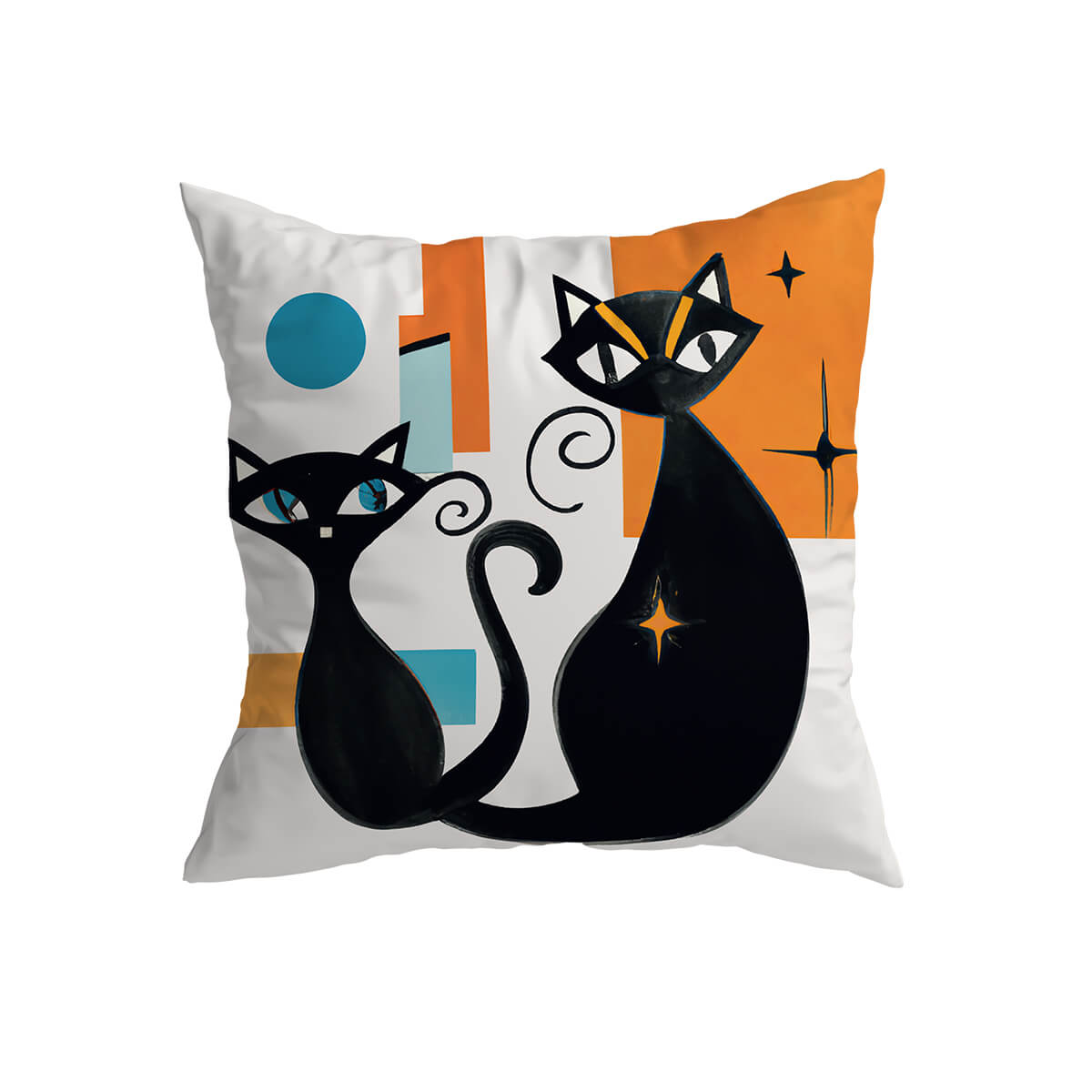 Astronomic Cats Cushion Cover Bizarre